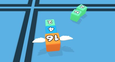 สเนค 2048 - crazygames