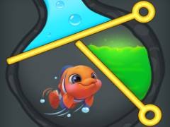 ดึงหมุด: ช่วยเหลือปลา! - crazygames