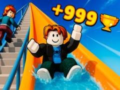 Obby: ปีนและสไลด์ - crazygames