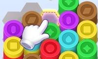 เรียงสีเหรียญ - crazygames