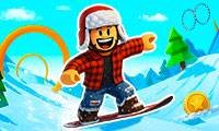 สโนว์ไรเดอร์ โอบบี้ พาร์คูร์ - crazygames