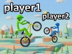 จักรยานล้อเดียวสำหรับผู้เล่น 2 คน - crazygames