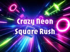 บ้าบอเนออนสแควร์รัช - crazygames