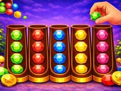 ปริศนาเรียงอัญมณี - crazygames