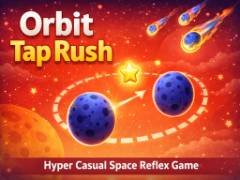 ออร์บิท แทป รัช โหมดแตะเดียวเกม - crazygames