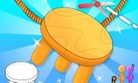 ปริศนาที่นั่ง ตัดเชือก - crazygames