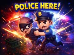 ตำรวจอยู่ที่นี่ - crazygames