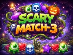 การแข่งขันมัช 3 ที่น่ากลัว - crazygames