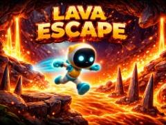 การหลบหนีจากลาวา - crazygames