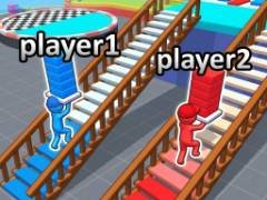 การแข่งขันบันไดสำหรับผู้เล่น 2 คน - crazygames