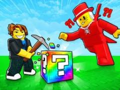 ทำลายบล็อกโชคดี: จับสมองร็อต - crazygames