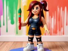 บีทีเอส โรบล็อก ระบายสี - crazygames