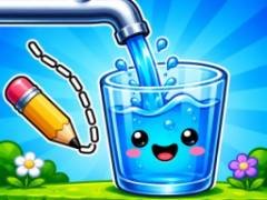 การไหลของน้ำ แก้วมีความสุข - crazygames