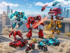 เกมรถแปลงร่างหุ่นยนต์บิน - crazygames
