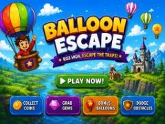การหลบหนีบอลลูน - crazygames,crazy games,free games,h5 game, free play,free crazy games