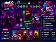 ค่ำคืนดนตรีการต่อสู้: เกมจังหวะ - crazygames