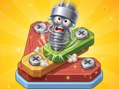 ปริศนาการช่วยเหลือสกรูสี - crazygames